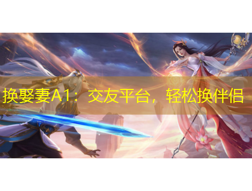 换娶妻A1：交友平台，轻松换伴侣