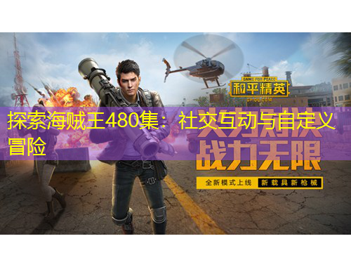 探索海贼王480集：社交互动与自定义冒险