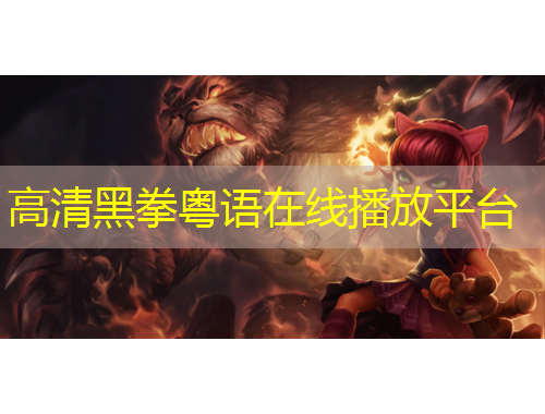 高清黑拳粤语在线播放平台