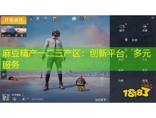 麻豆精产一二三产区：创新平台，多元服务