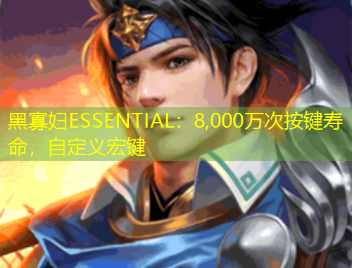 黑寡妇ESSENTIAL：8,000万次按键寿命，自定义宏键