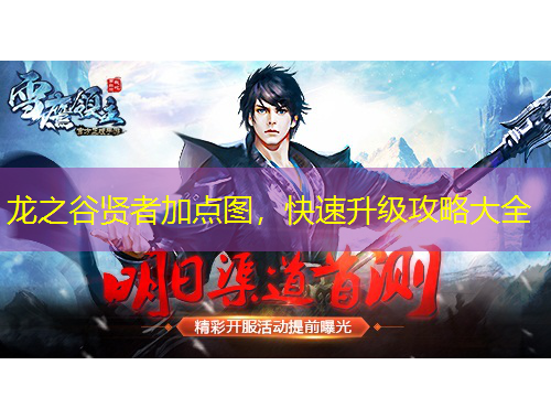 龙之谷贤者加点图,快速升级攻略大全