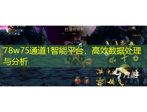 78w75通道1智能平台，高效数据处理与分析