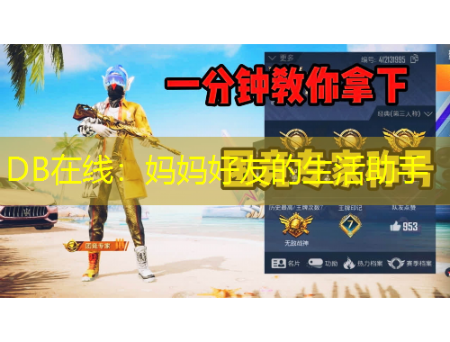 DB在线：妈妈好友的生活助手