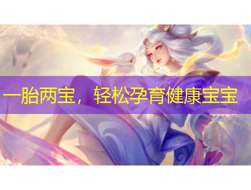 一胎两宝，轻松孕育健康宝宝