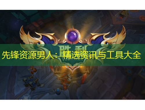 先锋资源男人:精选资讯与工具大全