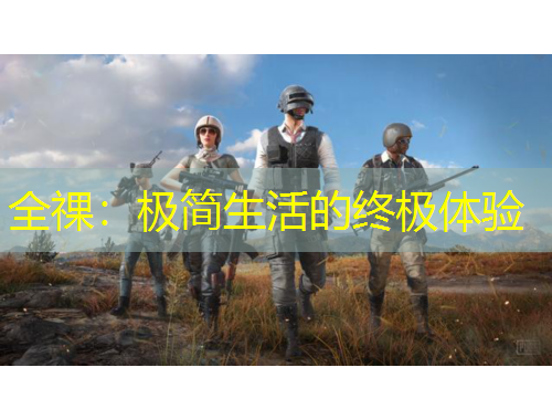全祼：极简生活的终极体验