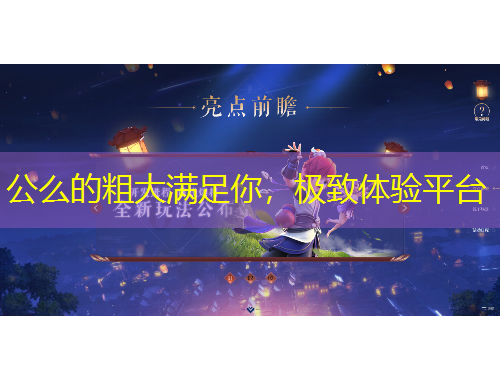 公么的粗大满足你，极致体验平台