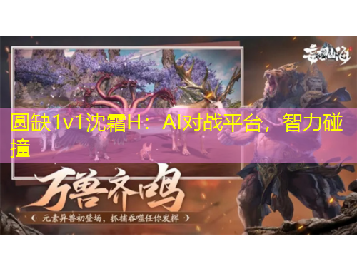 圆缺1v1沈霜H：AI对战平台，智力碰撞