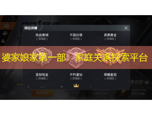婆家娘家第一部：家庭关系探索平台