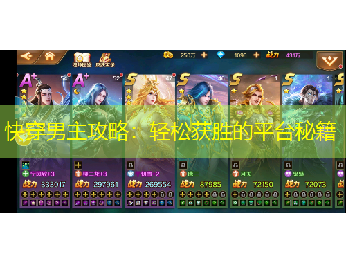 快穿男主攻略：轻松获胜的平台秘籍