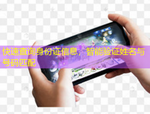 快速查询身份证信息，智能验证姓名与号码匹配