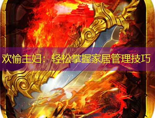 欢愉主妇：轻松掌握家居管理技巧