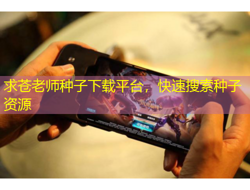 求苍老师种子下载平台，快速搜索种子资源