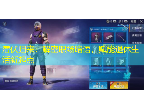 潜伏归来:解密职场暗语,赋能退休生活新起点