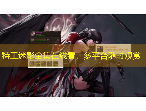 特工迷影全集在线看，多平台随时观赏