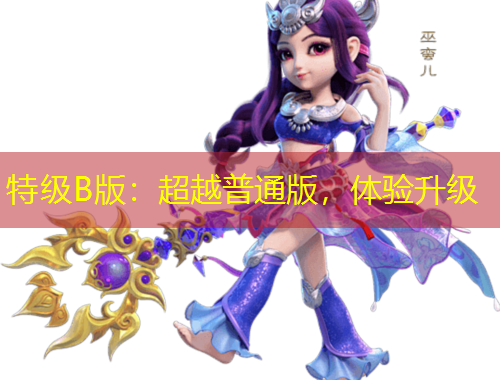 特级B版：超越普通版，体验升级