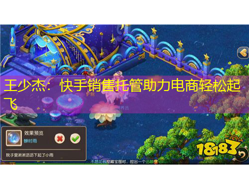 王少杰：快手销售托管助力电商轻松起飞