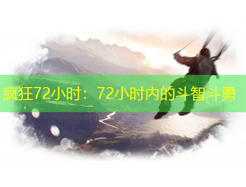 疯狂72小时：72小时内的斗智斗勇