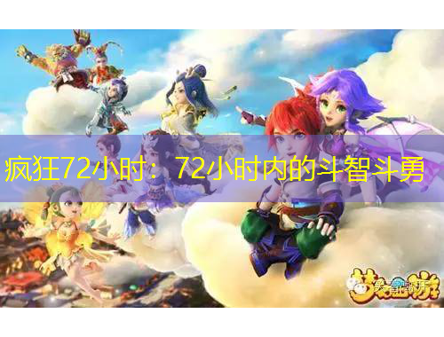 疯狂72小时：72小时内的斗智斗勇