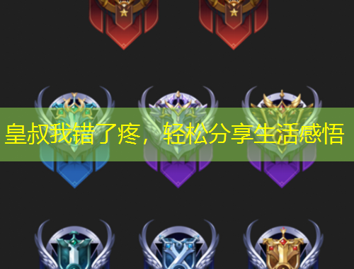 皇叔我错了疼，轻松分享生活感悟