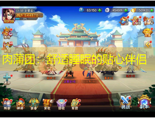 肉蒲团：舒适睡眠的贴心伴侣