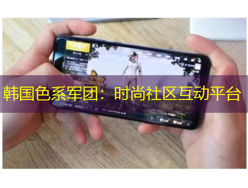 韩国色系军团：时尚社区互动平台