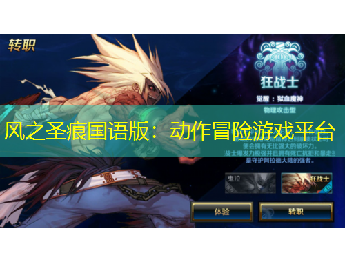 风之圣痕国语版：动作冒险游戏平台